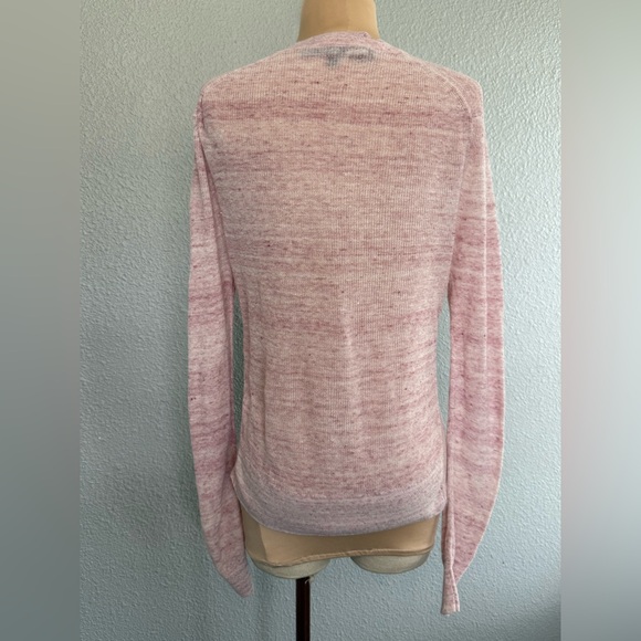 Veronica Beard Soren Sweater Size Small Linen Blend - Picture 5 of 7